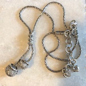 Brighton Swarovski Crystal Ball Necklace